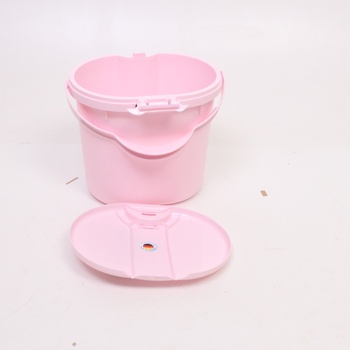 Plastový kbelík Rotho růžový