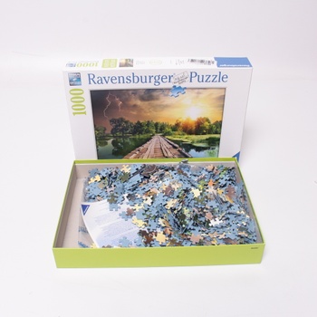 Puzzle Ravensburger Mystické světlo 1000