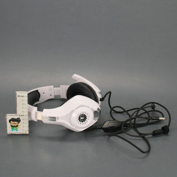 Kabelová sluchátka Beexcellent GM-1, bílá