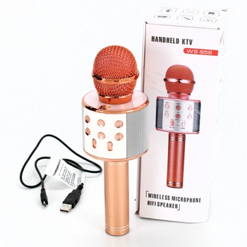 Bluetooth mikrofon Buty oranžový