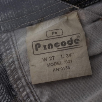 Dámské džíny Pincode odstín šedé