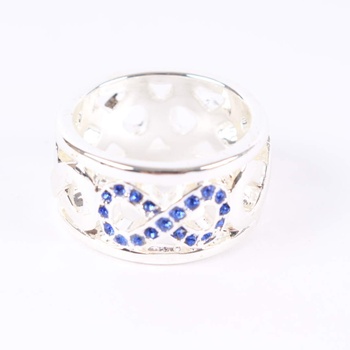 Dámský prsten Avon s modrými kamínky
