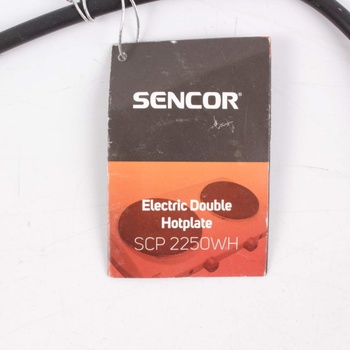 Dvouplotýnkový vařič Sencor EUE2