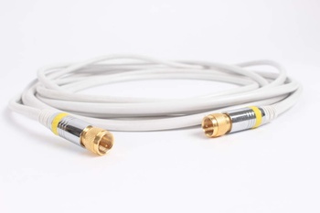 Anténní kabel 500 cm bílý