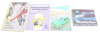 4 knihy o automobilech (Škoda 105)