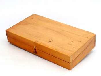 Krabička dřevěná s přihrádkami