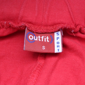 Dámské šortky Outfit sport odstín červené