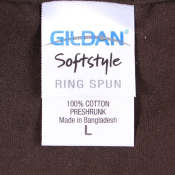 Pánské tričko Gildan odstín hnědé