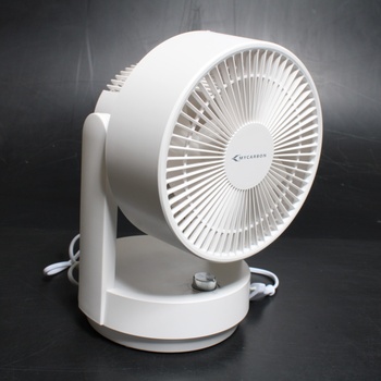 Ventilátor Mycarbon bílý 3 stupně rychlosti