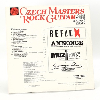 LP deska: Czech Masters Of Rock Guitar
