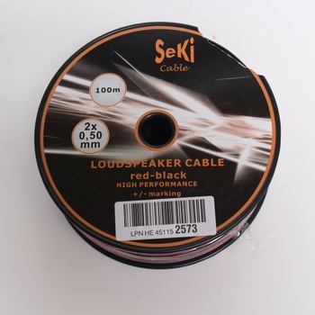 Audio kabel Seki 311753 2 x 0.50 mm