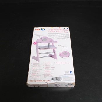 Jídelní židlička pro panenky ROBA ‎98034