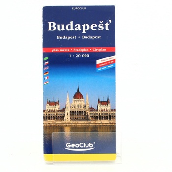 Sada map Budapešť a Chorvatsko
