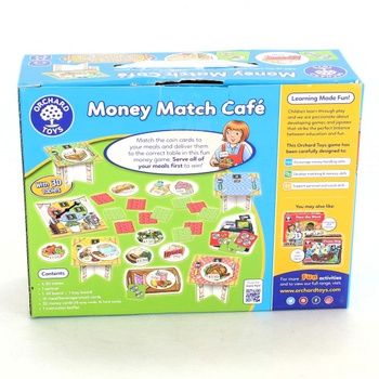 Stolní hra Orchard Toys Money Match Café 074