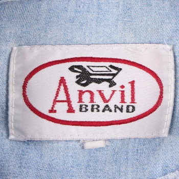 Dětská bunda Anvil Brand modré barvy