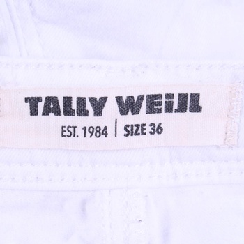Dámské kalhoty Tally Weijl bílé