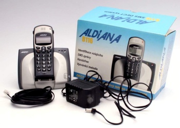 Bezdrátový telefon Aldiana B116