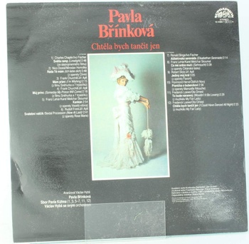 Vinyl Pavla Břínková : Chtěla bych tančit jen 