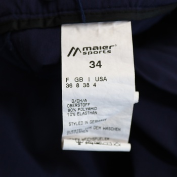 Pánské kalhoty Maier sports vel.34