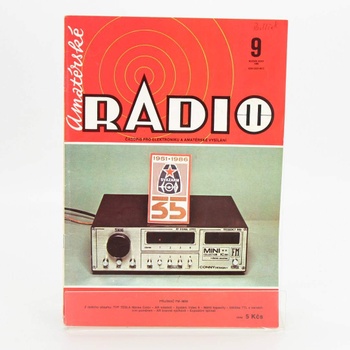 Sada časopisů Amatérské radio z roku 1986