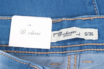 Dámské kalhoty D. cherri odstín modré