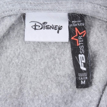 Dámská mikina Disney odstín šedé a stříbrné