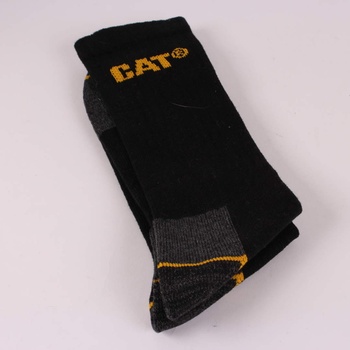 Pánské pracovní ponožky CAT černošedé 1 pár