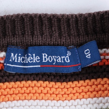 Dámský svetr Michèle Boyard hnědý bez rukávů
