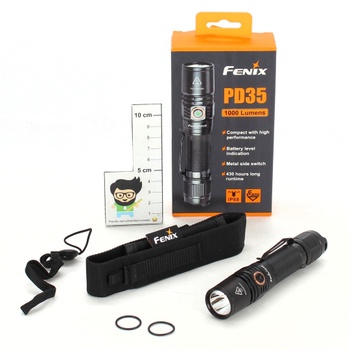 LED svítilna Fenix PD35 černá