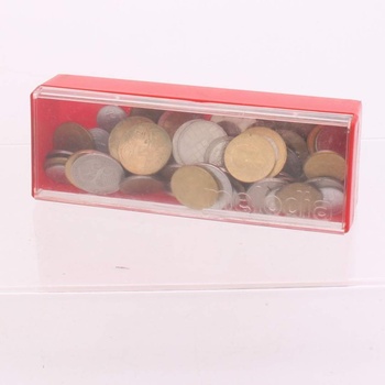 Sbírka 114 mincí různé měny a roky vydání 