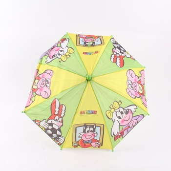 Dětský deštník s motivy ze Čtyřlístku 