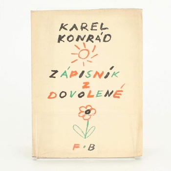 Kniha Zápisník z dovolené Karel Konrád