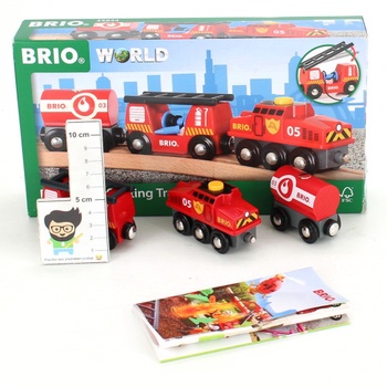 Dřevěný vláček Brio World Rescue train