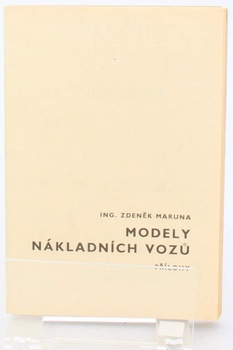 Kniha Zdeněk Maruna: Modely nákladních vozů