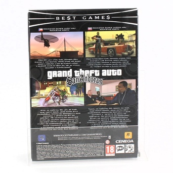 Herní DVD Grand Theft Auto - San Andreas