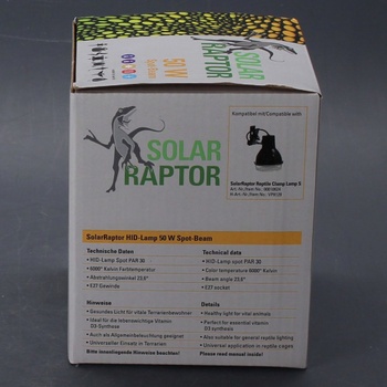 Žárovka do terária ECONLUX SolarRaptor 50 W