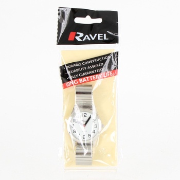 Hodinky kovové stříbrné Ravel