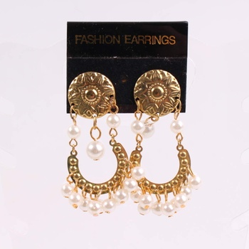 Náušnice Fashion Earrings pozlacené