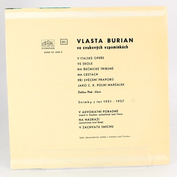 LP Vlasta Burian ve zvukových vzpomínkách