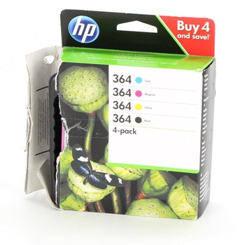 Inkoustová kazeta HP 364 4-pack
