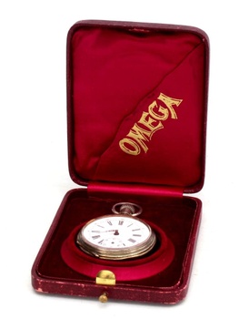 Staré kapesní hodinky Omega pro pány