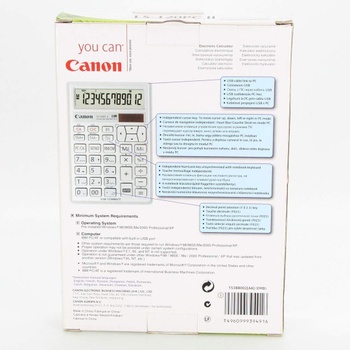 Kalkulačka Canon LS-120PC II bílá