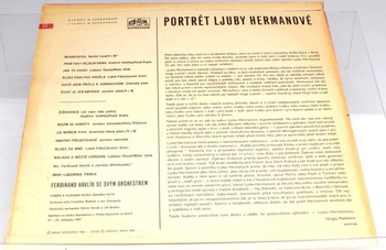 Gramofonová deska LP:  Ljuba Hermanová