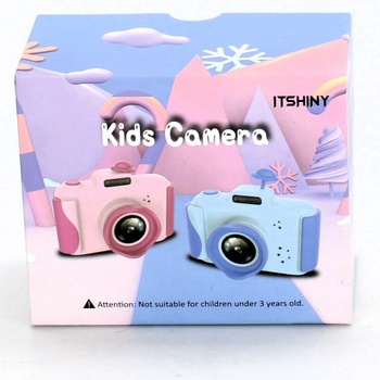 Dětský fotoaparát ITShinymodrý 5x3cm