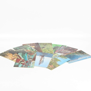 Sbírka barevných pohlednic - Spojené státy
