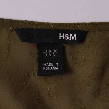 Dámská tunika H&M odstín zelené