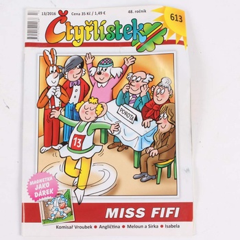 Časopis Čtyřlístek č. 613 - Miss Fifi