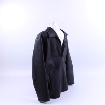 Pánská kožená bunda Angelo Litrico černá