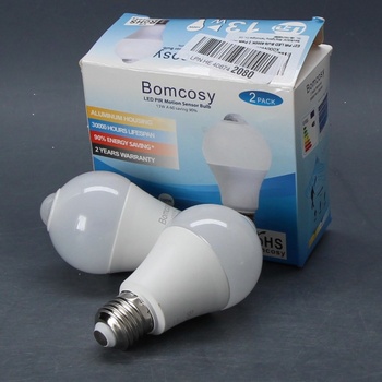 LED žárovka s pohybovým senzorem Bomcosy