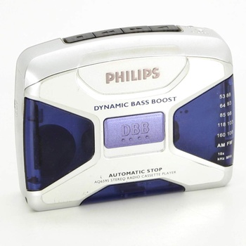 Walkman Philips AQ6595 stříbrný